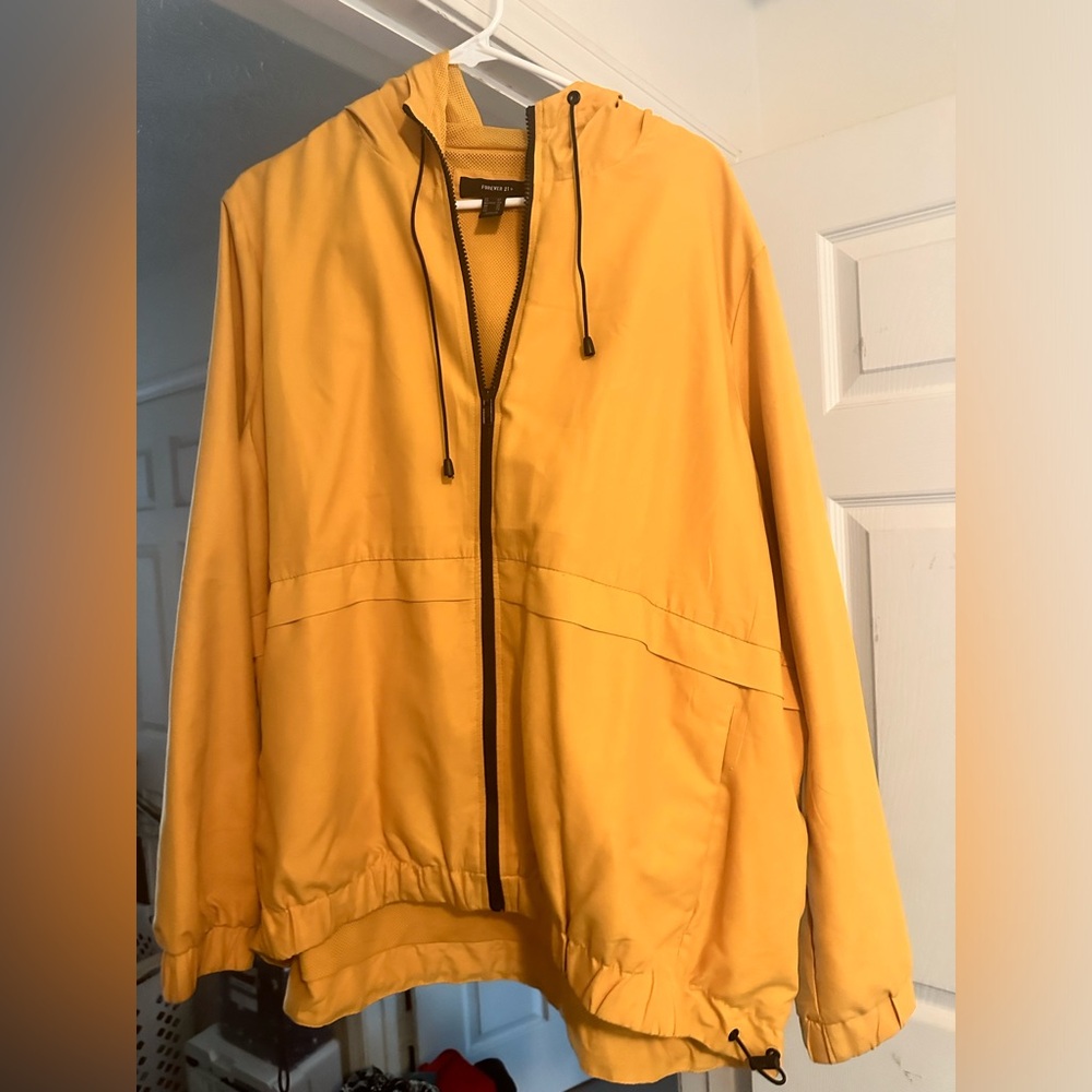 Yellow Waterproof Jacket